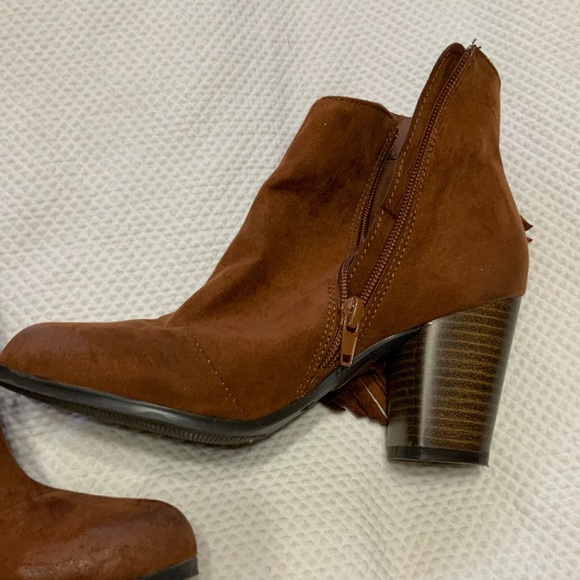 Cute ankle boots with side fringe - Picture 7 of 7
